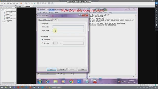 How to enable guest and administrator account. | Win7, Win8.x, Win10 смотреть онлайн