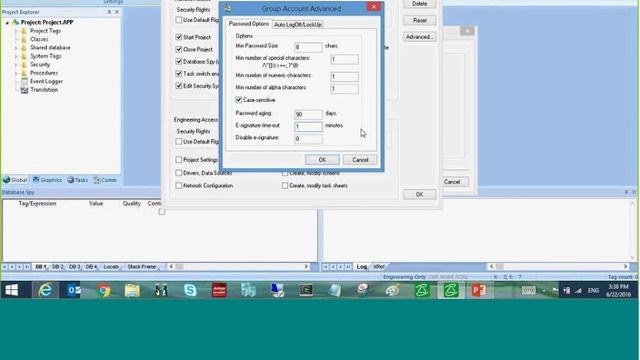 Security Settings in InduSoft Web Studio смотреть онлайн