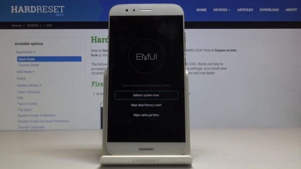 Recovery Mode in Huawei GX8 – Enable Hidden Recovery Module