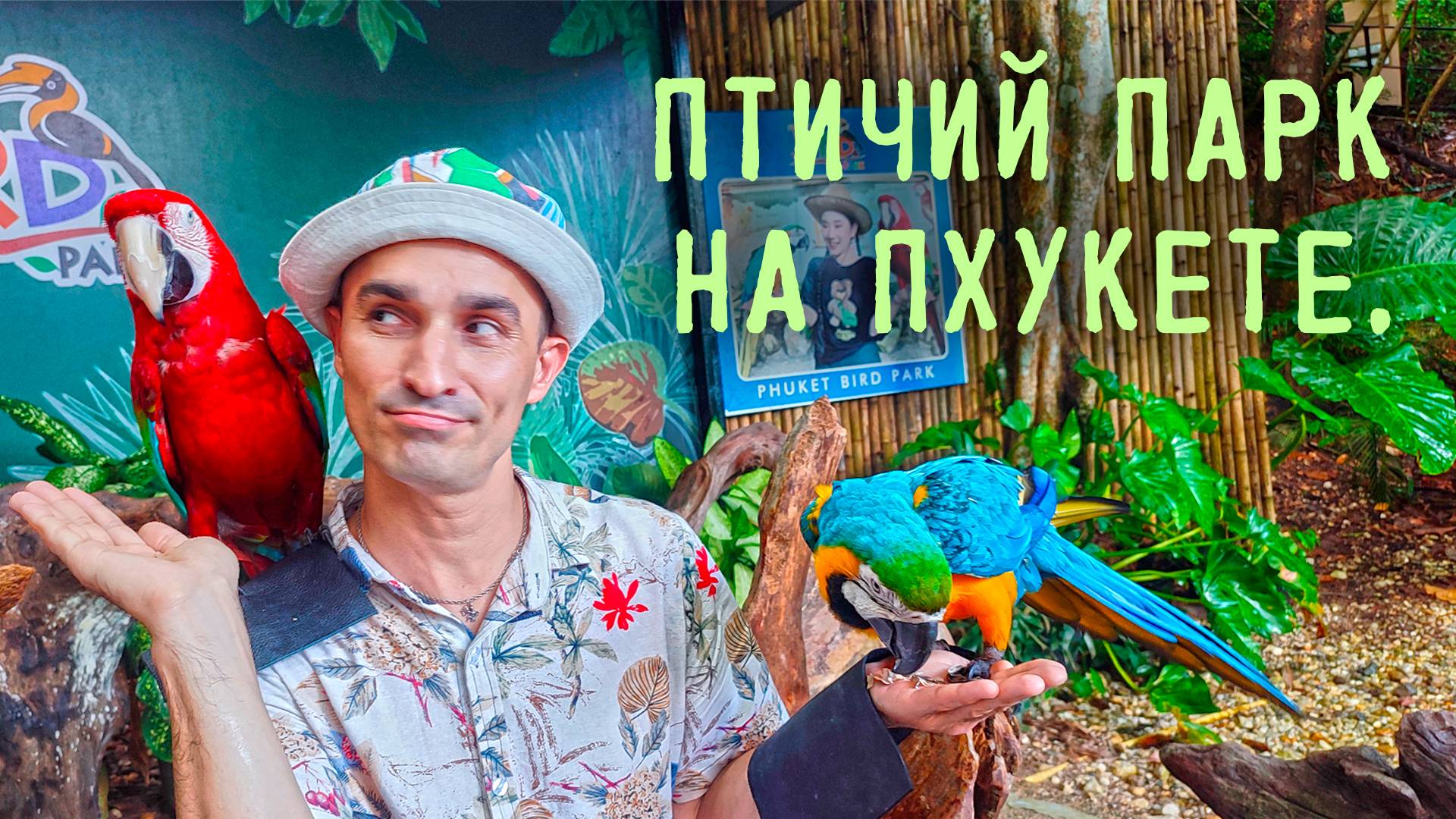 Птичий парк на Пхукете.
