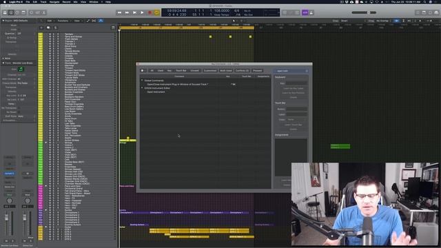 How to Open Instrument Window in Logic Pro X with a Key Command смотреть онлайн