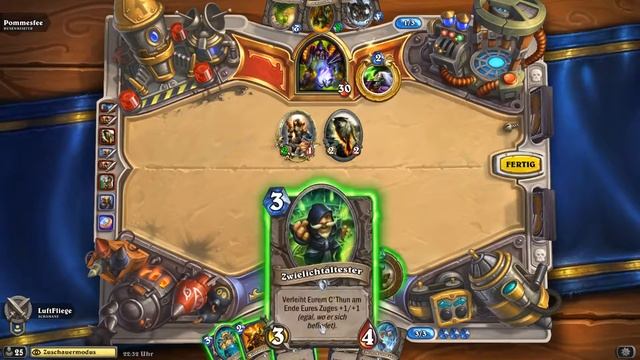 Hearthstone - Forenturnier#2 "Community clash", Runde 3 (Pommesfee - Luftfliege) смотреть онлайн