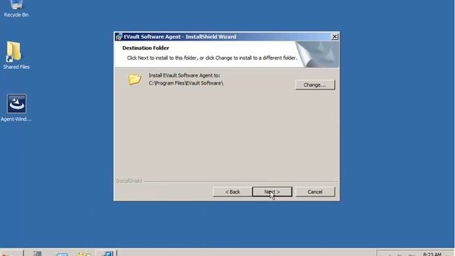 EVault - Windows Image Backup Plugin Installation смотреть онлайн