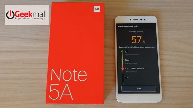 Xiaomi Redmi Note 5A - Antutu Benchmark смотреть онлайн