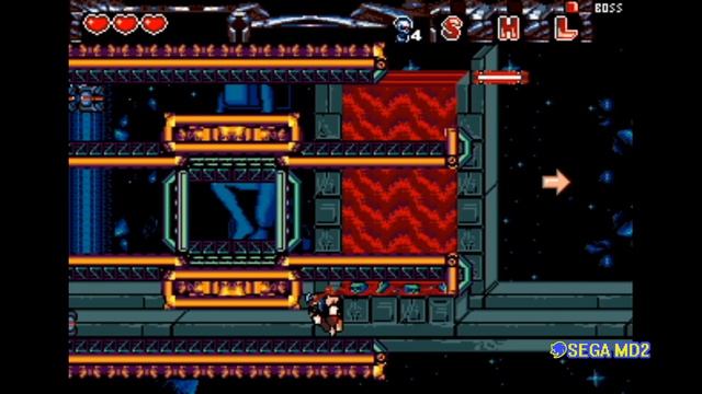 The Cursed Knight - Mode Insane - (Mega Drive / Genesis) - Longplay