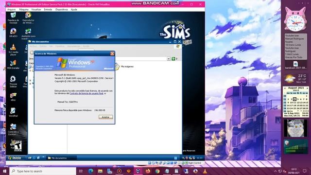 Windows XP Professional X64 Edition Service Pack 2 Mon VirtualBOX смотреть онлайн