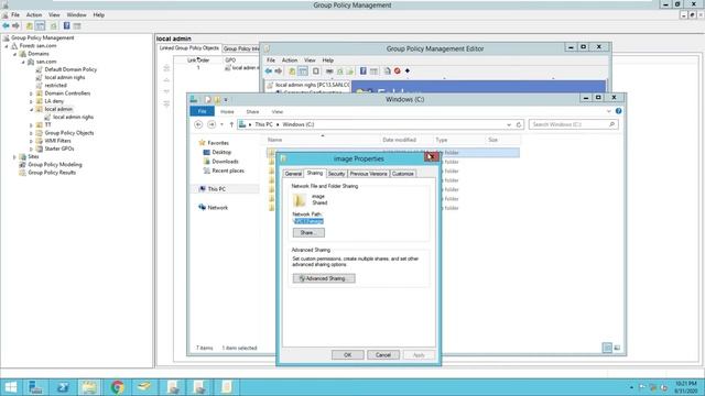 Create Files And Folder On User System Through GPO | GPO Windows Server.