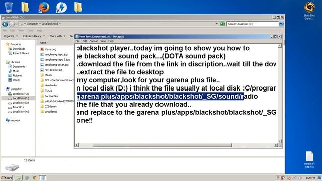 How to change blackshot sound pack смотреть онлайн