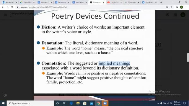 Comp Poetry Lesson смотреть онлайн
