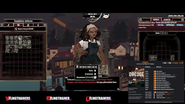 DREDGE Trainer - FLiNG | FLiNGTRAiNER