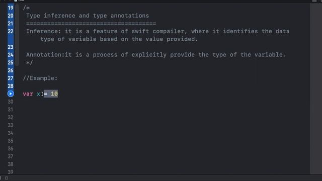 #3. Type inference and type annotation in Swift | iOS App development | Swift смотреть онлайн