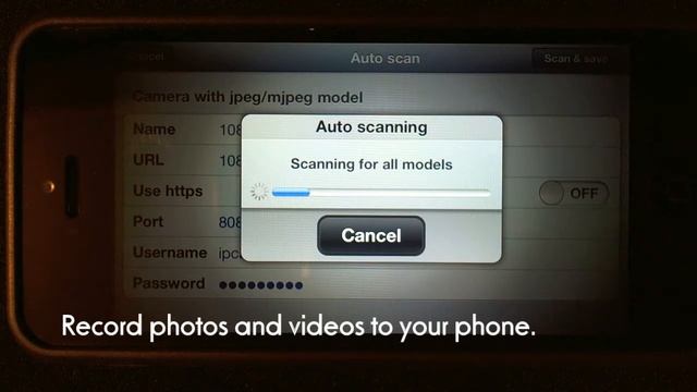 IP Cam Soft app automatically detects IP cameras смотреть онлайн