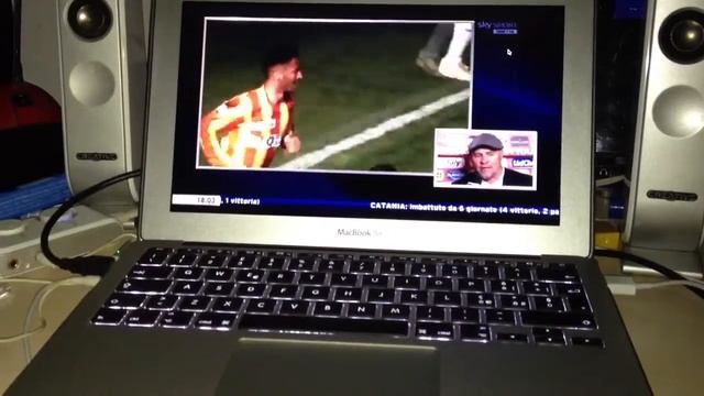 SKY Go su MacBook Air смотреть онлайн