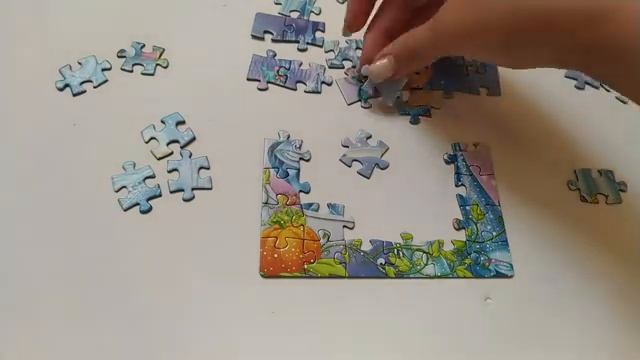 Собираем пазл "Золушка" Дисней смотреть онлайн