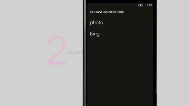 Bing Lock screen Microsoft Windows Phone 8 смотреть онлайн