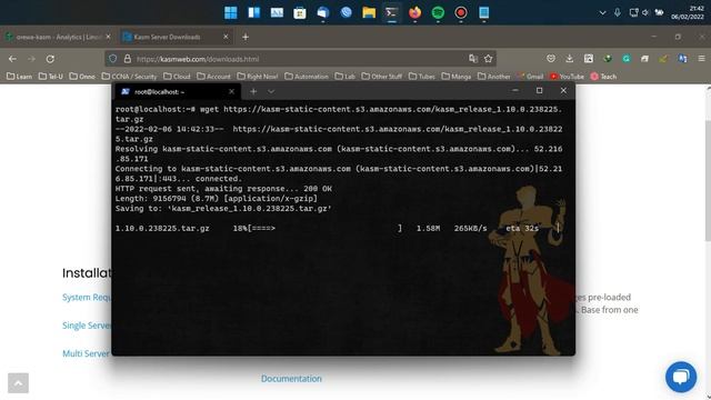 Install KASM di Ubuntu 20.04 - VPS смотреть онлайн