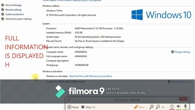 SEE FULL DETAILED INFORMATION OF ANY WINDOWS IN YOUR PC OR LAPTOP смотреть онлайн