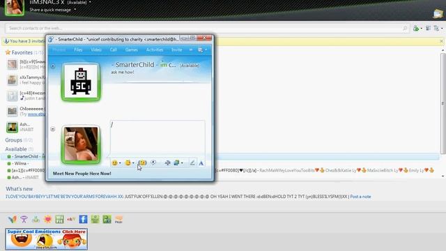 Msn. Windows Live Messenger Nudge Glitch ! смотреть онлайн