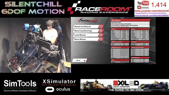 EXILED -WTCR RaceRoom-Round 1-Falkenberg-Practice-6DOF Motion-VR-OSW смотреть онлайн