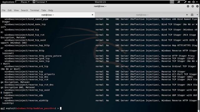 Hacking Windows 7 with Metasploit Kali Linux (Bad Blue) смотреть онлайн