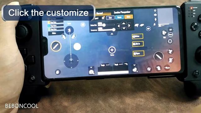 BEBONCOOL Q39 Game Controller for PUBG Quick Start Guide Tutorial(Android) смотреть онлайн