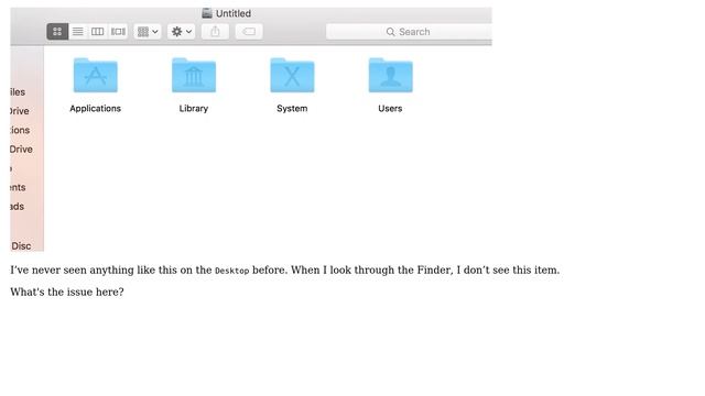 Apple: "Untitled" item on my MacBook Pro desktop смотреть онлайн