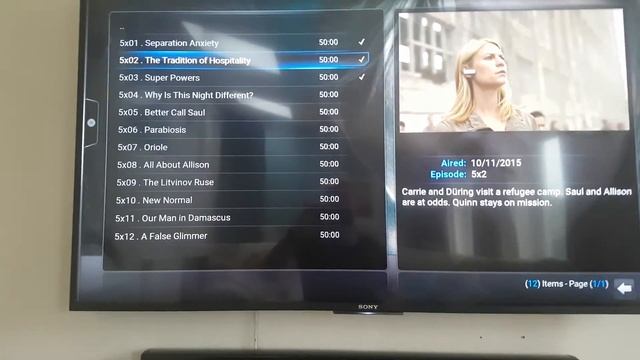 Kodi on the Sony Android TV смотреть онлайн
