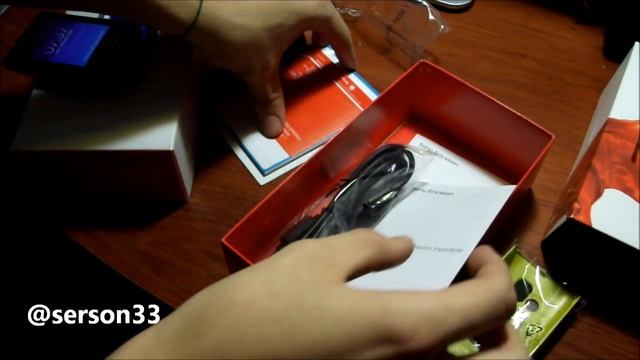 unboxing Sony Ericcson Xperia Mini смотреть онлайн