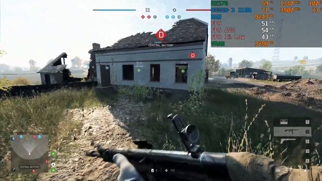 Battlefield V (Multiplayer) | RYZEN 3 3100 | RX 570 4GB | 16 GB RAM | GAME TEST | 2020 | DX 11 смотреть онлайн