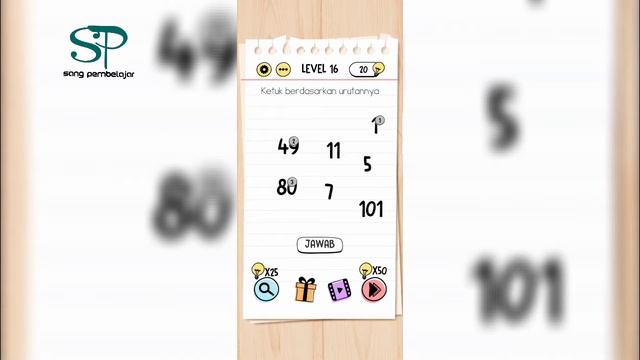 Brain Test Game level 1-30, Biar kamu gak emosi - PART 1 смотреть онлайн