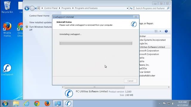 How to uninstall Live Support program смотреть онлайн
