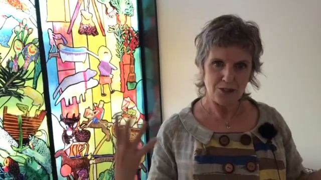 Stained-glass window designed by local school children unveiled at Kresen Kernow смотреть онлайн