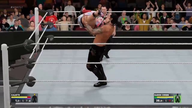 Kalisto vs Baron Corbin #TLC Chair Match смотреть онлайн