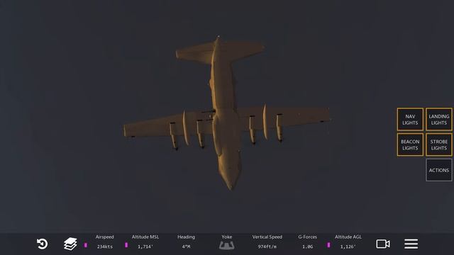 Infinite Flight-The AC-130! смотреть онлайн