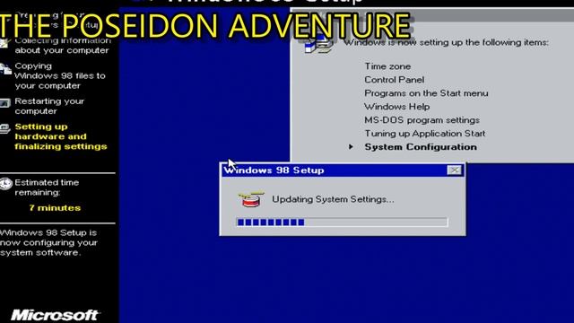 Windows 98 SE VMware part 3 смотреть онлайн