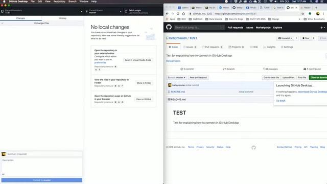 GitHub Desktop Demo смотреть онлайн