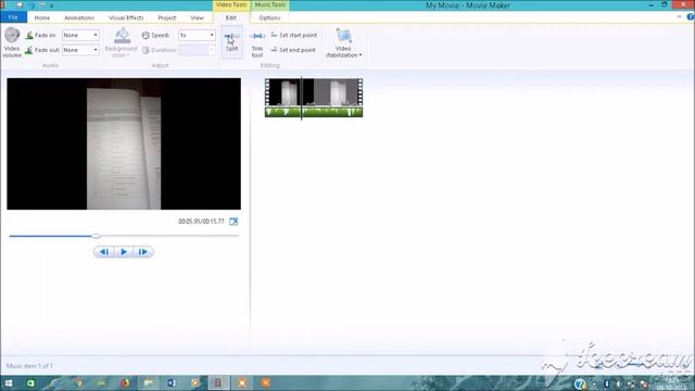 How to split audio and video in Windows Movie Maker/Devesh Studios смотреть онлайн