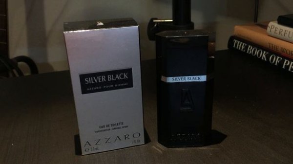AZZARO POUR HOMME SILVER BLACK (ONYX)
