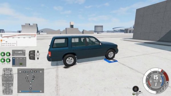 Part Time 4WD VS Full Time 4WD -BeamNG