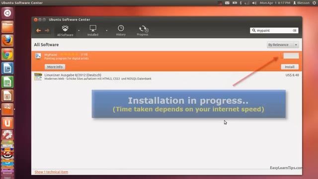 Ubuntu 12.04 - How to Install and Run MyPaint смотреть онлайн