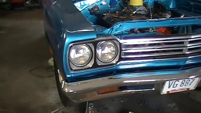 GCMUSTANG'S 1969 PLYMOUTH ROADRUNNER PAINT VID 2 смотреть онлайн