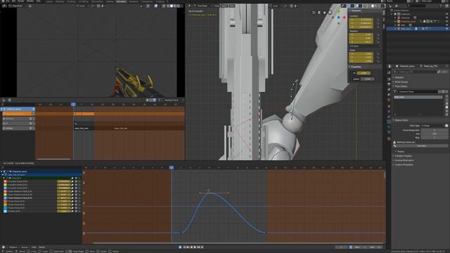 2.3 Animating the Main Actions - Animating the Semi Auto Rifle Fire смотреть онлайн
