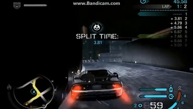 Need For Speed Carbon Dodge Viper SRT10 ACR-X (CIRCUIT) смотреть онлайн