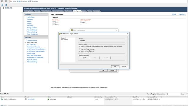 How and why to set NTP Servers in ESXI смотреть онлайн