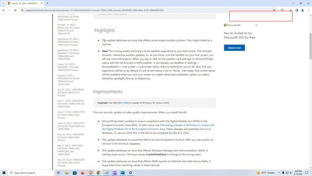 Windows 10 KB5034763 update address Windows 11 upgrade error 0xd0000034 смотреть онлайн