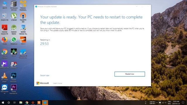 Installing Windows 10 2019 May Update Manually (v1903) смотреть онлайн