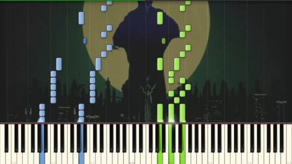 Ghost - Square Hammer - Piano tutorial (Synthesia)