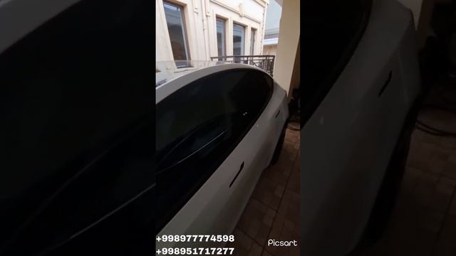 Tesla 3 2022 год Пробег 3000 кмОтличном состоянии Цена 80000 $+998951717277 смотреть онлайн