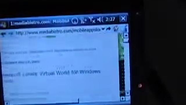 MobileAppsToday.com: Using an Accelerometer to Scroll a Windows Mobile Web Browse смотреть онлайн