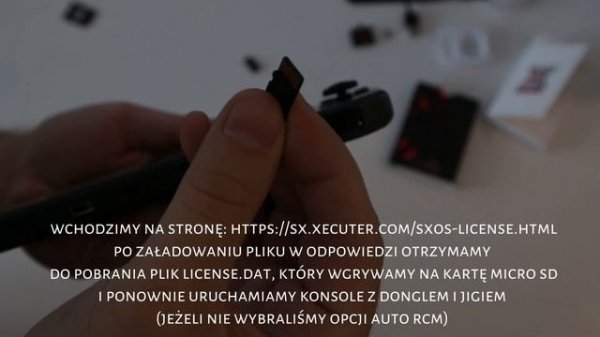 Nintendo Switch SX PRO / SX OS / SX XECUTER / Instrukcja PL